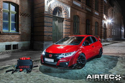 AIRTEC INTERCOOLER UPGRADE FOR HONDA CIVIC TYPE R FK2 – WITH BIG BOOST PIPE KIT