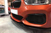 BMW 1 SERIES F20 Facelift Low Splitter Kit Gloss Black ABS Plastic