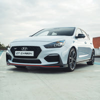 HYUNDAI i30N FRONT CARBON FIBRE SPLITTER (PRE-FACELIFT) - CT DESIGN