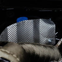 Thick Aluminium Barrier Heat shield Thick sheet With Heat Management Line Up & Ceramic Wrap Compiled 0.5mm