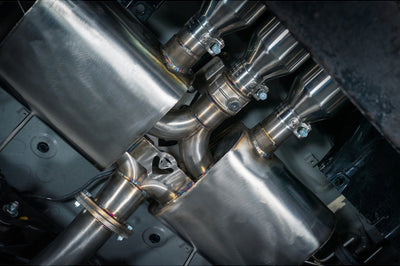 Cobra Exhausts - Honda Civic Type R (FL5) Valved Cat / GPF Back Performance Exhaust