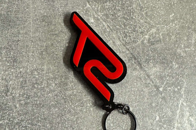 4D ST Logo Keychain for Ford – Gloss Black with Custom Colour Options | CEUK