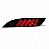 CEUK Rear Bumper Fog/Reflector Guards - Ford Focus MK3.5 ST Line / Zetec S (Facelift Only) Multiple Designs