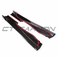 MCLAREN 750S 2023+ CARBON FIBRE SIDE SKIRTS - CT DESIGN