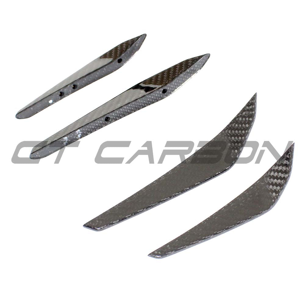 BMW M3/M4 (G80 G81 G82 G83) 2021+ CARBON FIBRE FRONT BUMPER CANARDS