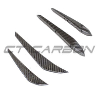 BMW M3/M4 (G80 G81 G82 G83) 2021+ CARBON FIBRE FRONT BUMPER CANARDS