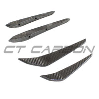 BMW M3/M4 (G80 G81 G82 G83) 2021+ CARBON FIBRE FRONT BUMPER CANARDS