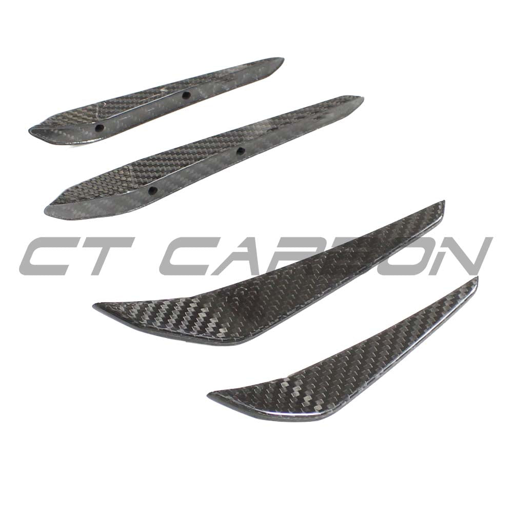 BMW M3/M4 (G80 G81 G82 G83) 2021+ CARBON FIBRE FRONT BUMPER CANARDS