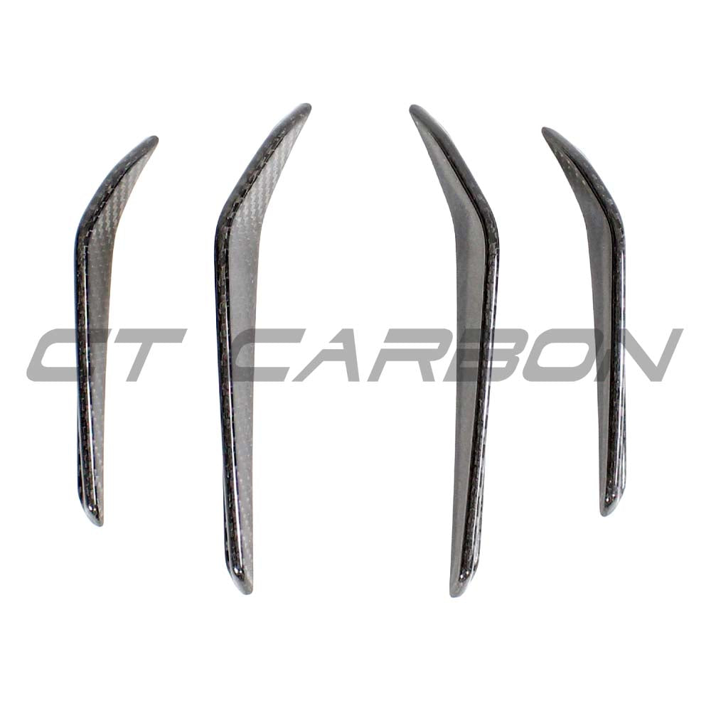 BMW M3/M4 (G80 G81 G82 G83) 2021+ CARBON FIBRE FRONT BUMPER CANARDS