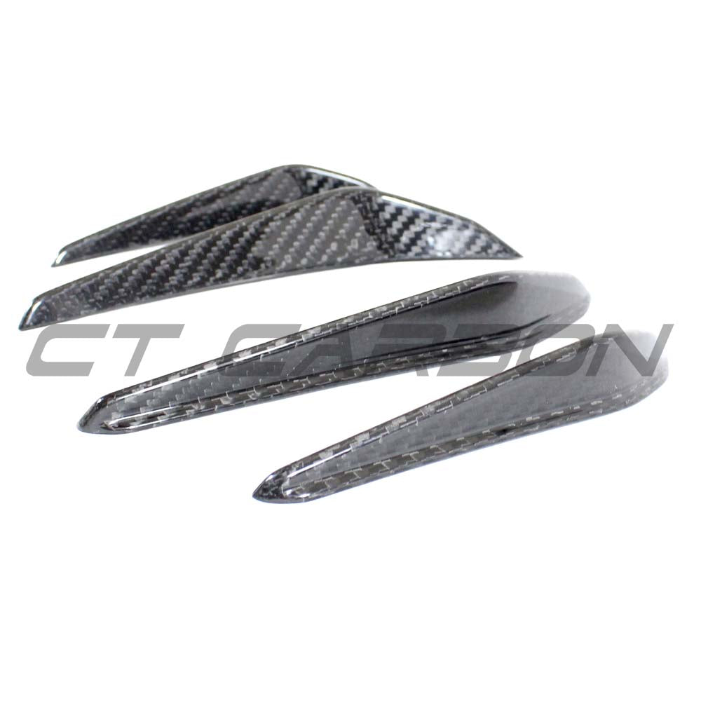 BMW M3/M4 (G80 G81 G82 G83) 2021+ CARBON FIBRE FRONT BUMPER CANARDS