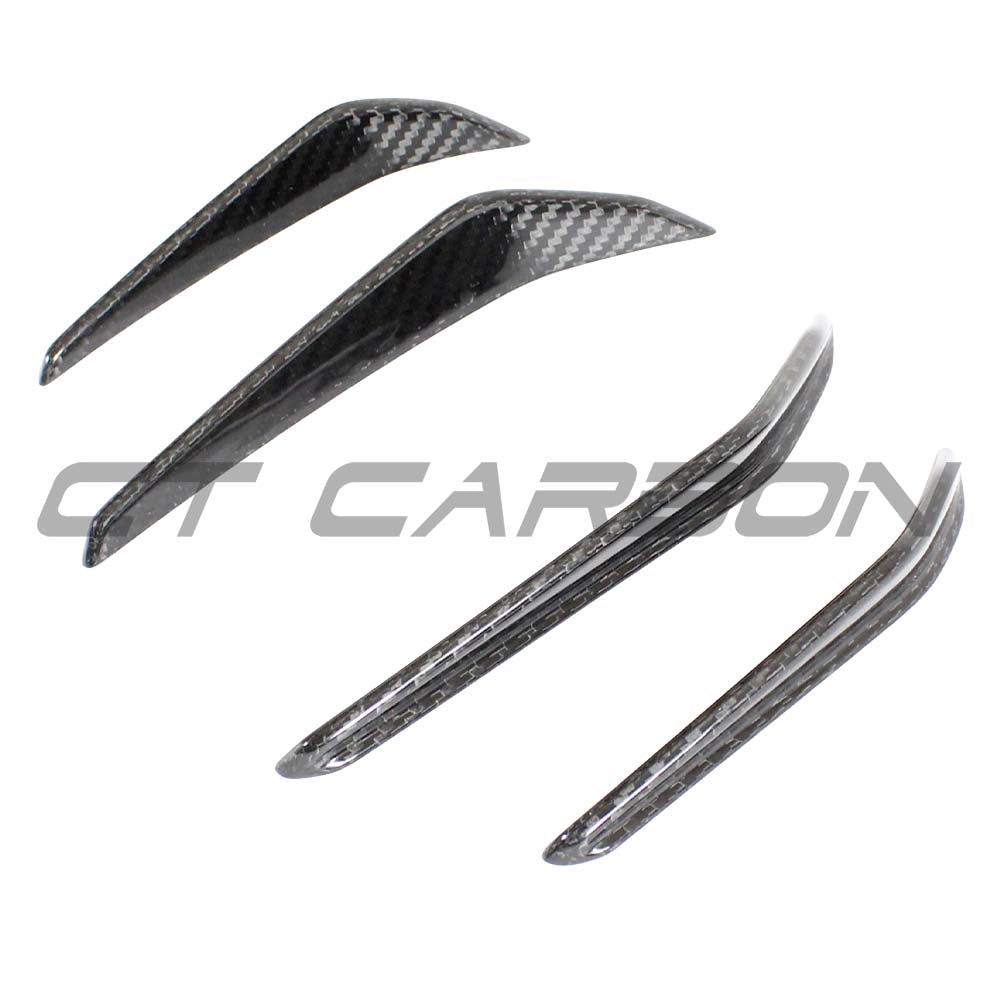 BMW M3/M4 (G80 G81 G82 G83) 2021+ CARBON FIBRE FRONT BUMPER CANARDS