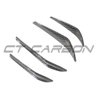 BMW M3/M4 (G80 G81 G82 G83) 2021+ CARBON FIBRE FRONT BUMPER CANARDS