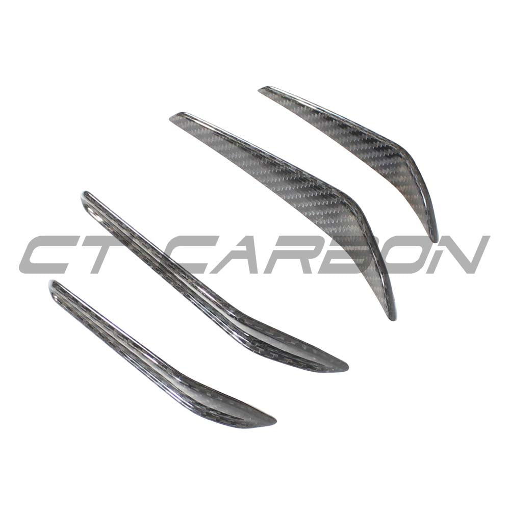 BMW M3/M4 (G80 G81 G82 G83) 2021+ CARBON FIBRE FRONT BUMPER CANARDS
