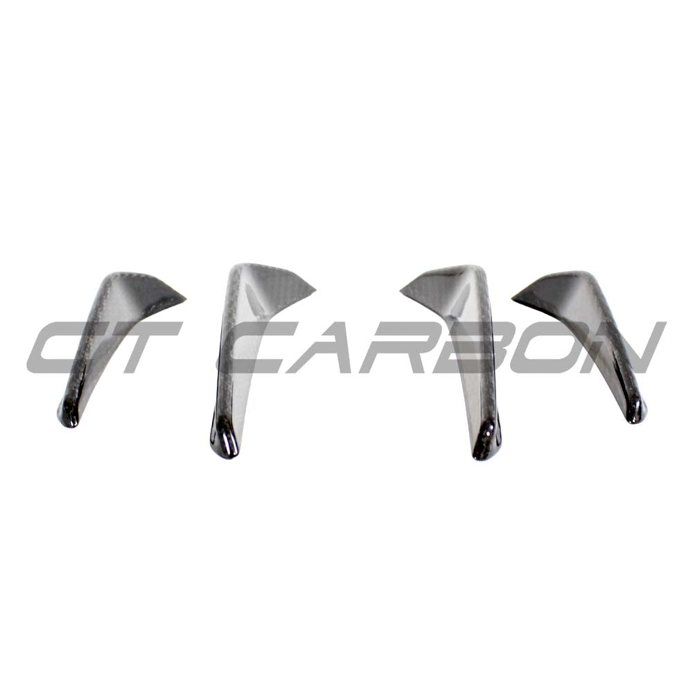 BMW M3/M4 (G80 G81 G82 G83) 2021+ CARBON FIBRE FRONT BUMPER CANARDS
