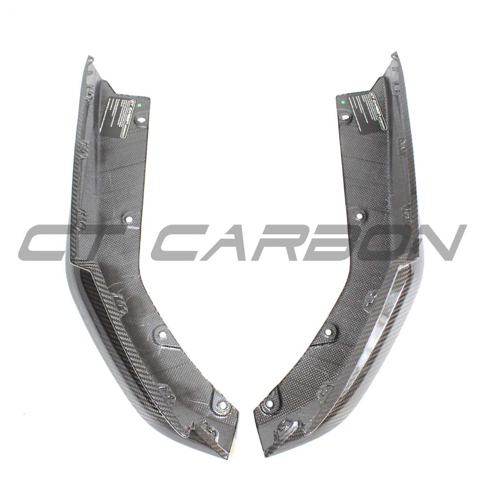 BMW M3 G80/G81 CARBON FIBRE REAR BUMPER CORNERS - V2