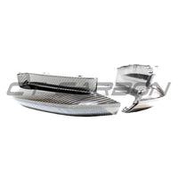 BMW M3 G80/G81 CARBON FIBRE REAR BUMPER CORNERS - V2