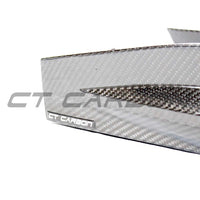BMW M3 G80/G81 CARBON FIBRE REAR BUMPER CORNERS - V2