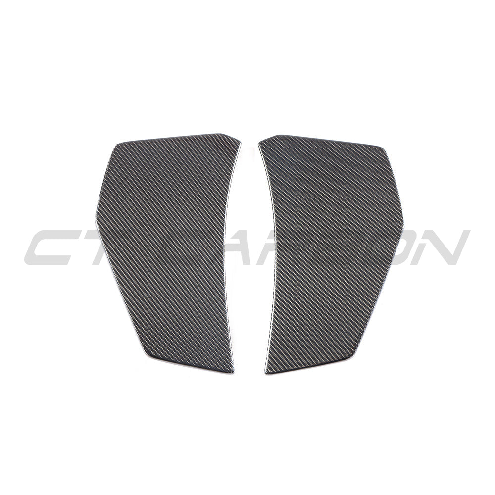 AUDI R8 V10 GEN 2 2015-2019 CARBON FIBRE REAR BUMPER CORNERS