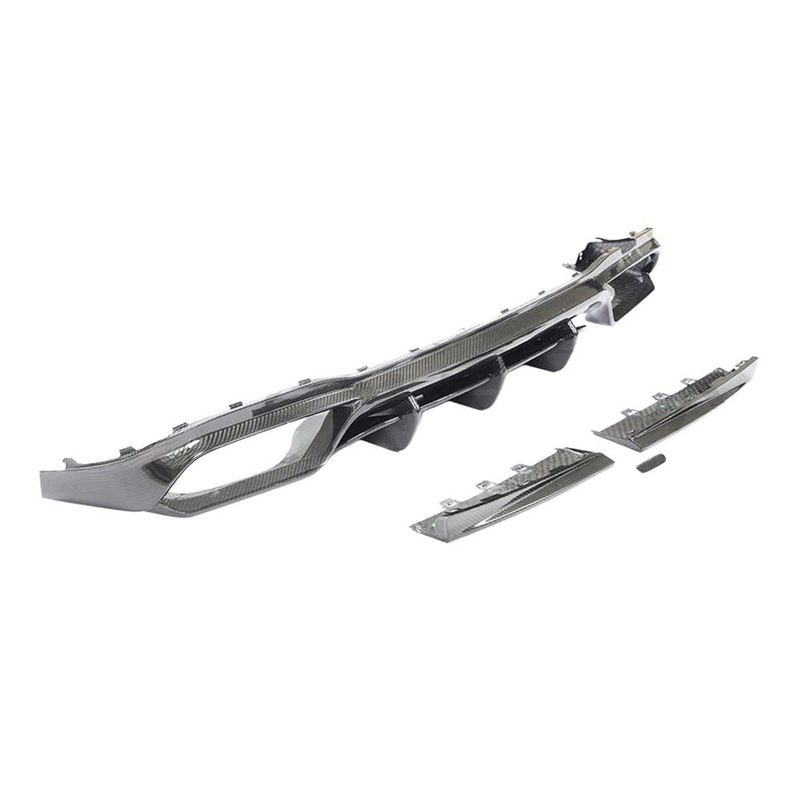 MERCEDES E63 W213 2018-2020 PRE-FACELIFT CARBON FIBRE DIFFUSER - CT DESIGN