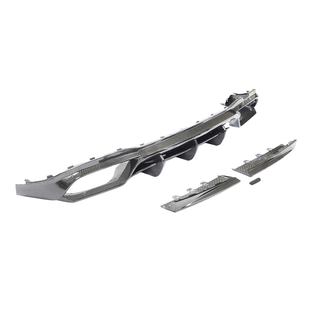 MERCEDES E63 W213 2018-2020 PRE-FACELIFT CARBON FIBRE DIFFUSER - CT DESIGN