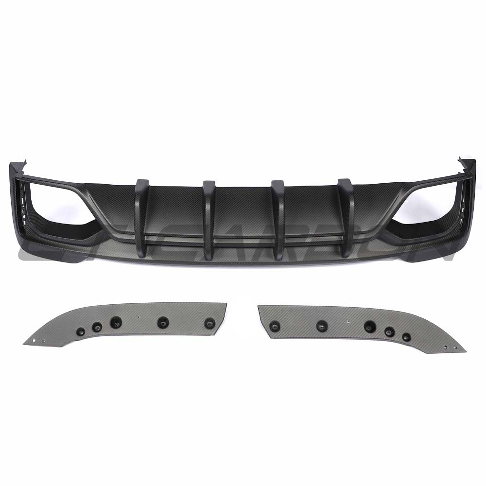 AUDI RS6 C8 FULL MATTE CARBON FIBRE KIT V1 - CT DESIGN