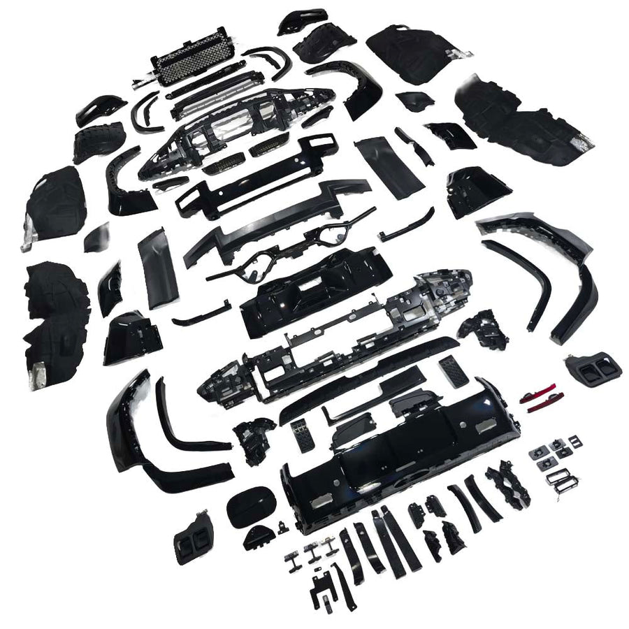 LAND ROVER DEFENDER 110 2020+ GLOSS BLACK ULTIMATE WIDE ARCH KIT