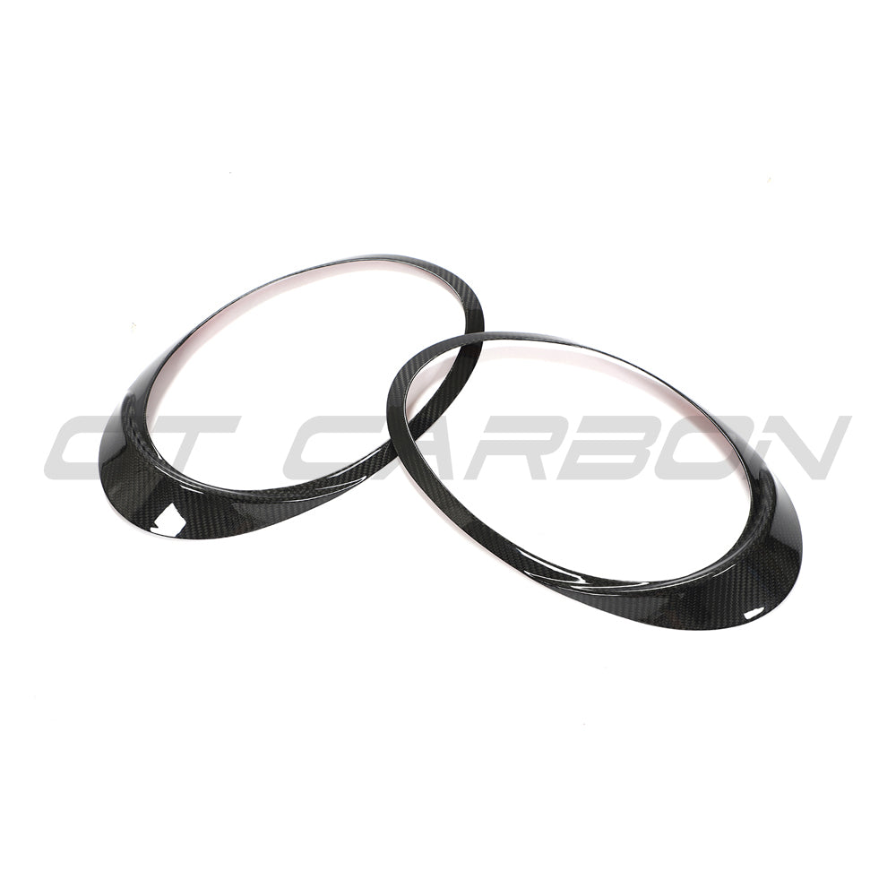 PORSCHE 991 911 2012-2021 CARBON FIBRE HEADLIGHT EYEBROWS