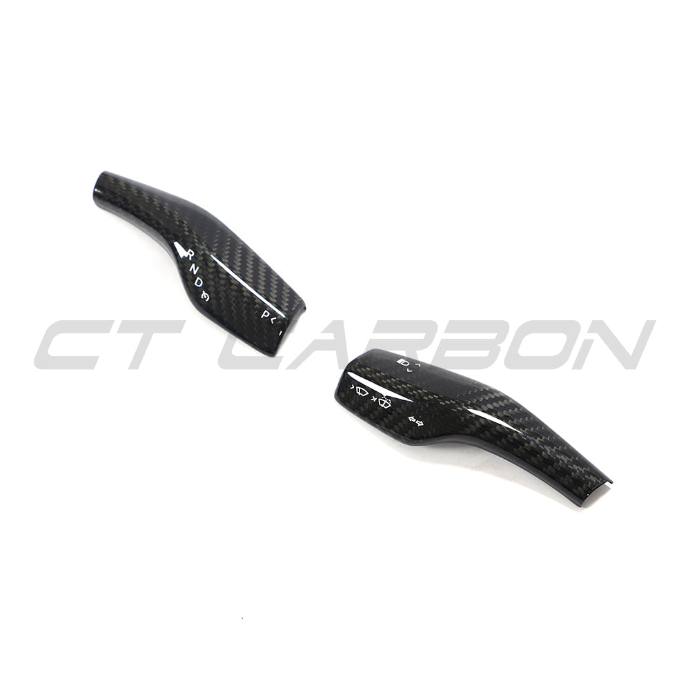 TESLA MODEL 3 & Y 2017+ CARBON FIBRE STALK COVER
