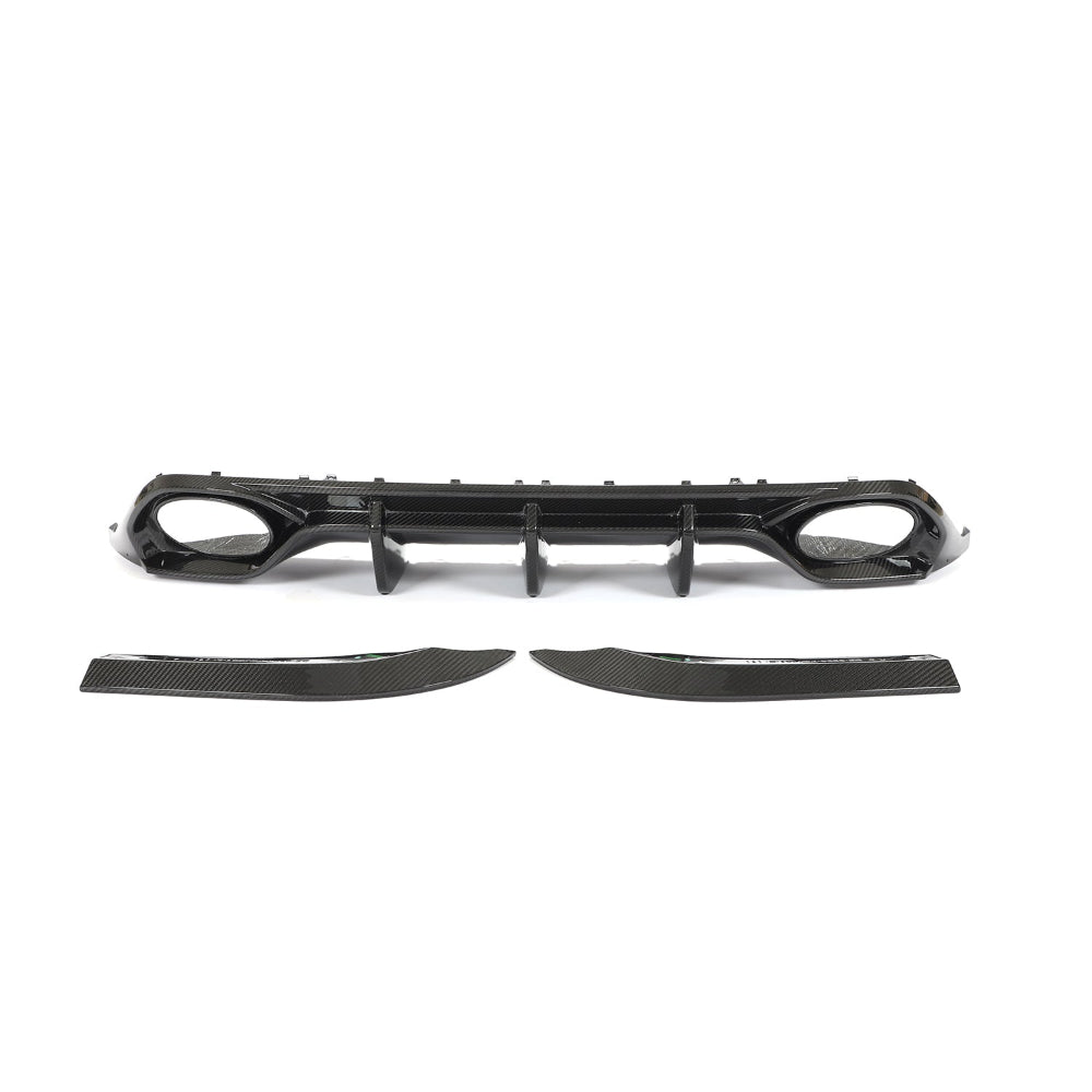 AUDI RS3 8Y 2022-2024 SALOON CARBON FIBRE DIFFUSER V1 - CT DESIGN