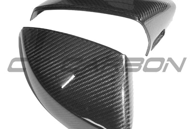 AUDI A3 S3 RS3 8V PRE-PREG CARBON FIBRE MIRRORS - WITH LANE ASSIST
