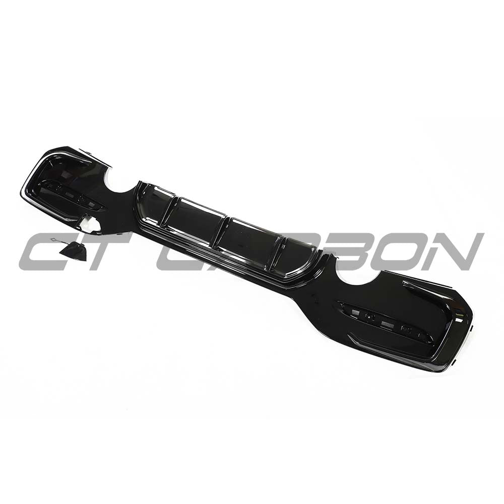 BMW F20/F21 1 SERIES LCI DUAL EXIT GLOSS BLACK KIT - V3