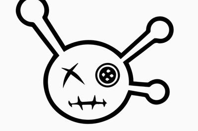 VUDU Face Large Decal  - 5"