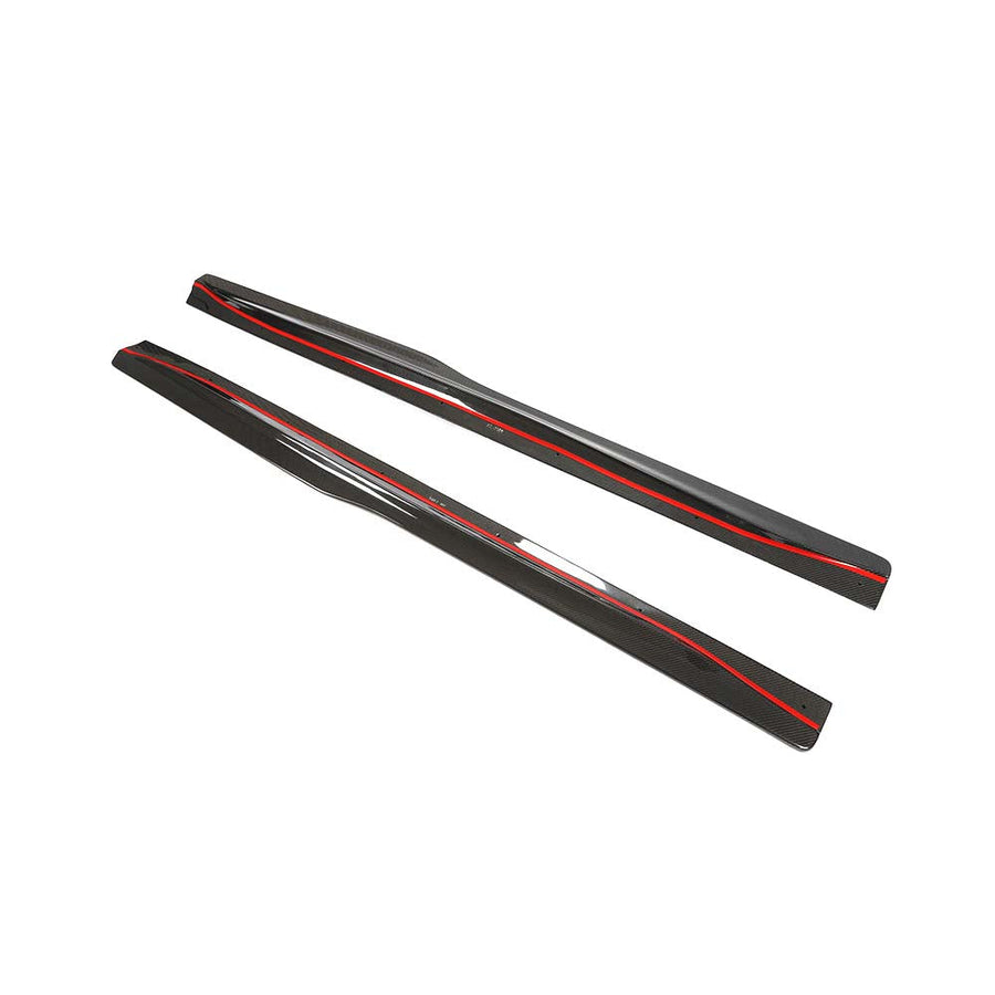 BMW F80 M3 2014-2020 CARBON FIBRE SIDE SKIRTS - V3