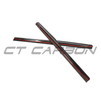 BMW F80 M3 2014-2020 CARBON FIBRE SIDE SKIRTS - V3