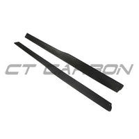 BMW F80 M3 2014-2020 CARBON FIBRE SIDE SKIRTS - V3