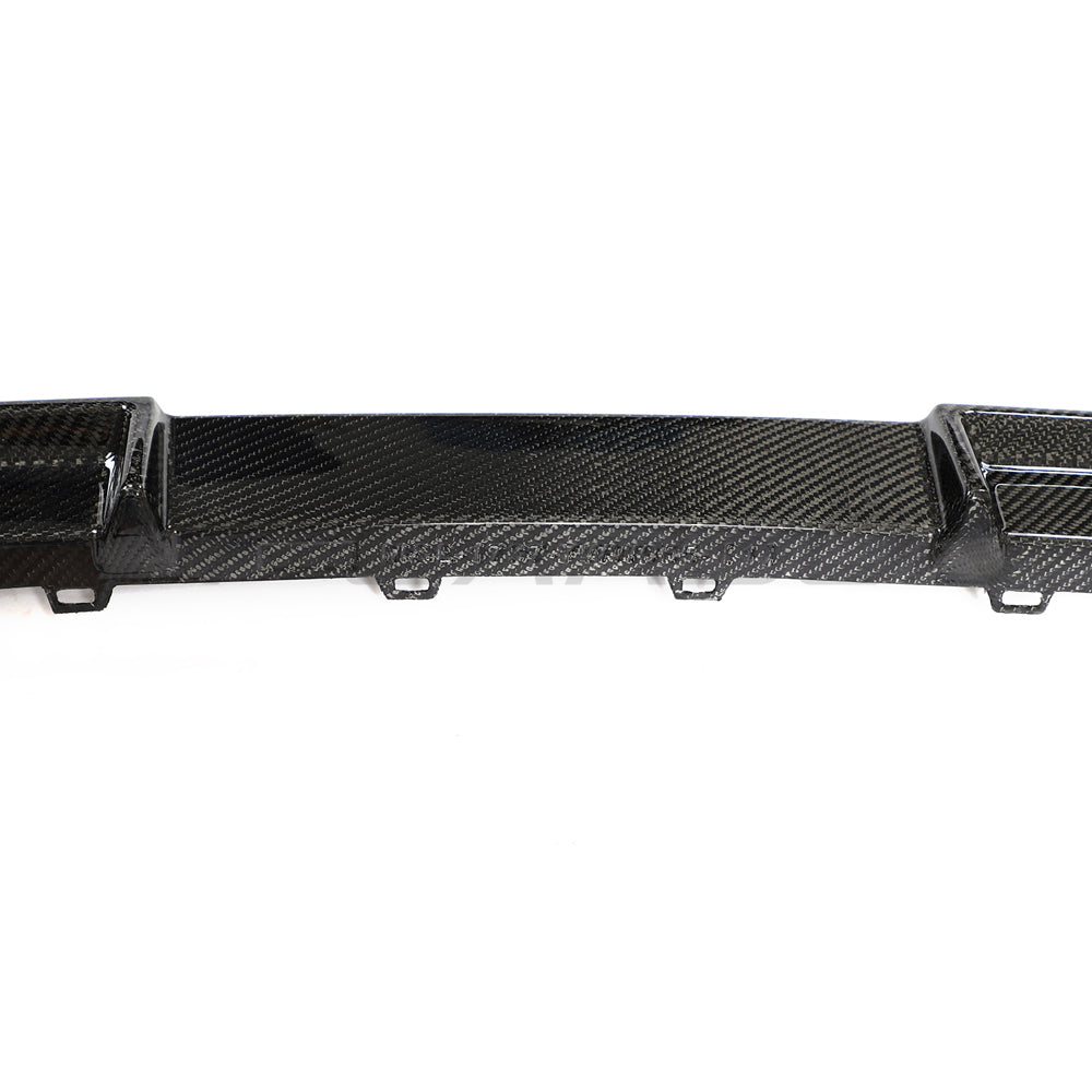 BMW G22/G23 4 SERIES 2020-2024 PRE-LCI CARBON FIBRE DIFFUSER - LOWER - V3
