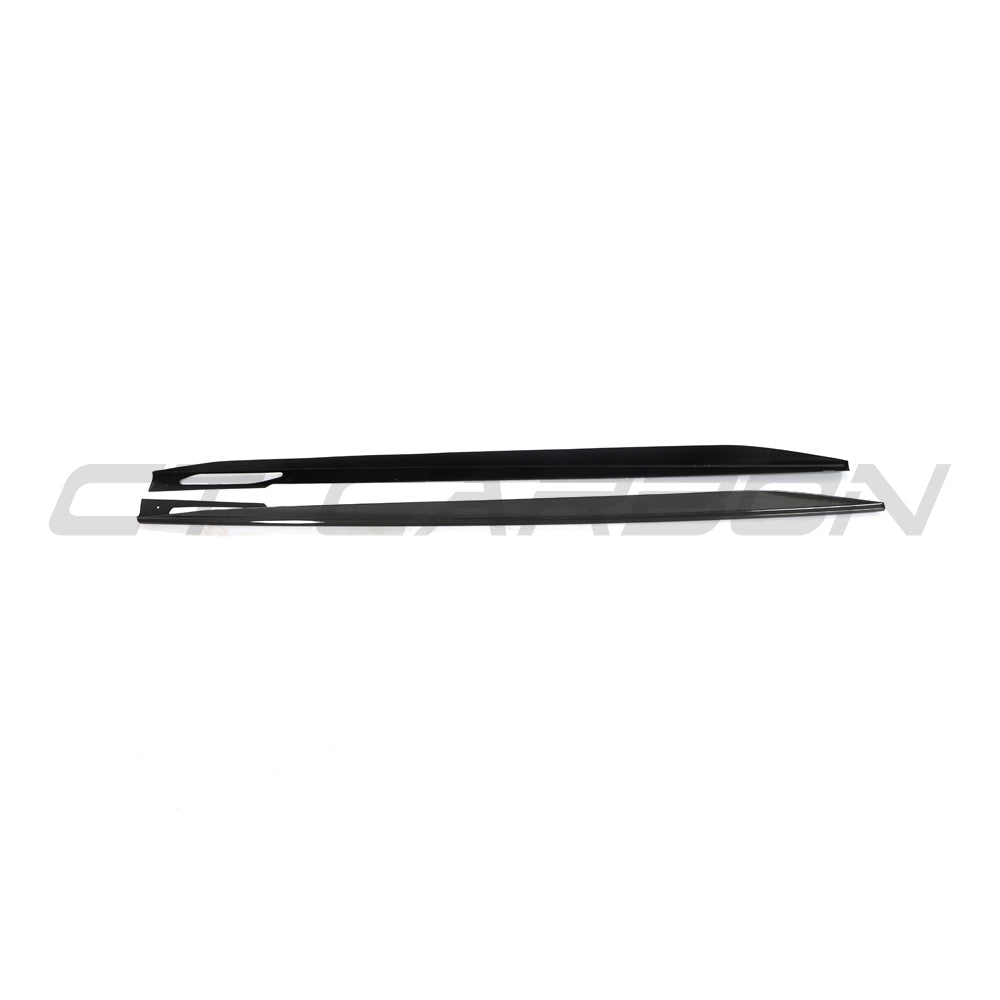 BMW 4 SERIES 2020+ G26 & i4 CARBON FIBRE SIDE SKIRTS