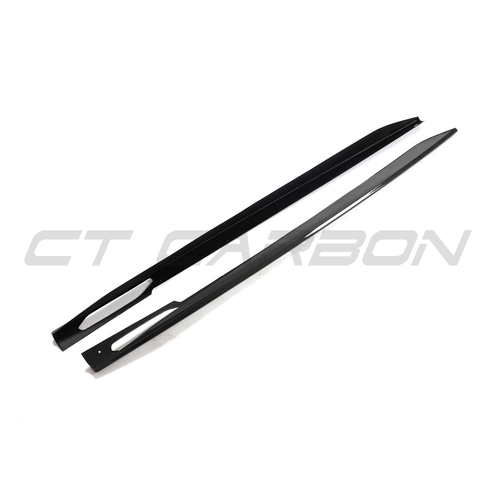 BMW 4 SERIES 2020+ G26 & i4 CARBON FIBRE SIDE SKIRTS