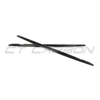 VW GOLF MK8/MK8.5 R 2020+ CARBON FIBRE SIDE SKIRTS - V2