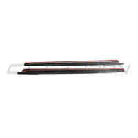 TESLA MODEL 3 2023+ CARBON FIBRE SIDE SKIRTS - V2