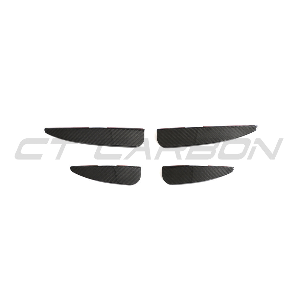 AUDI R8 V10 GEN 2.5 2020-2023 CARBON FIBRE FRONT CANARDS