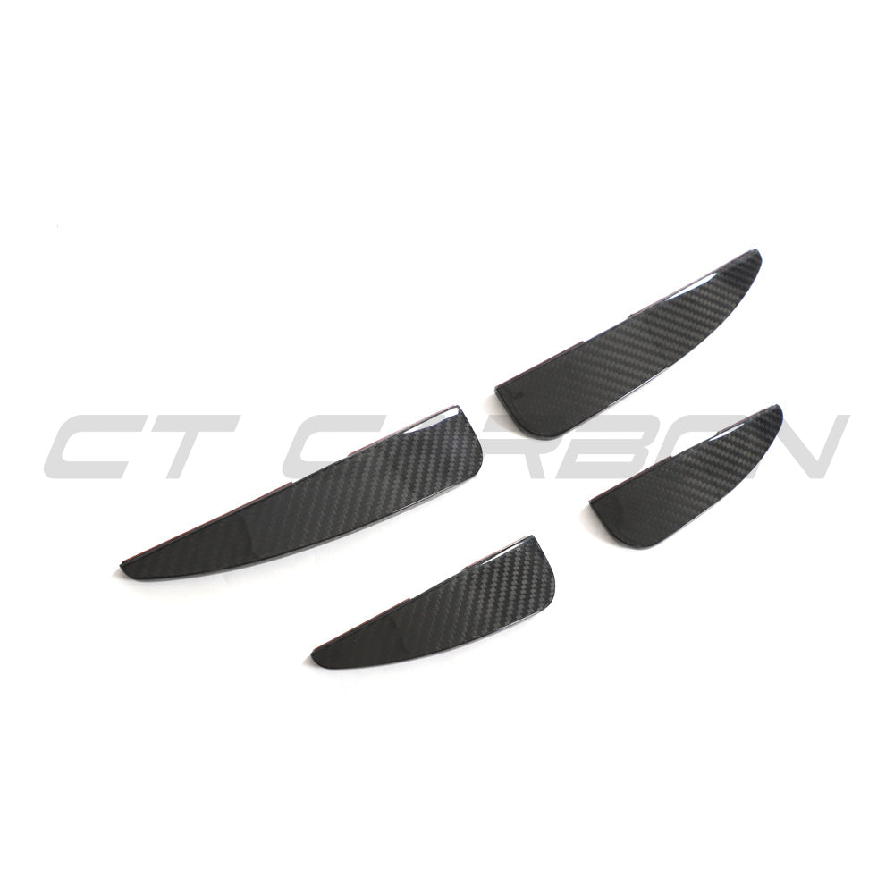 AUDI R8 V10 GEN 2.5 2020-2023 CARBON FIBRE FRONT CANARDS