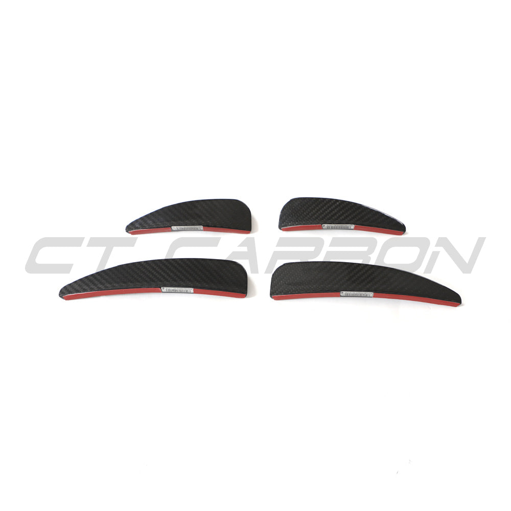AUDI R8 V10 GEN 2.5 2020-2023 CARBON FIBRE FRONT CANARDS