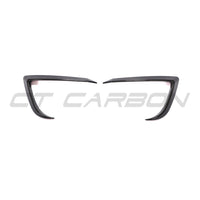 TESLA MODEL 3 2017-2023 CARBON FIBRE FRONT BUMPER CANARDS