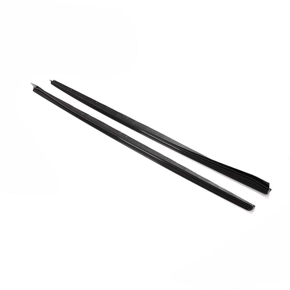 BMW 8 SERIES & M8 G16/F93 2019-2025 CARBON FIBRE SIDE SKIRTS - V2