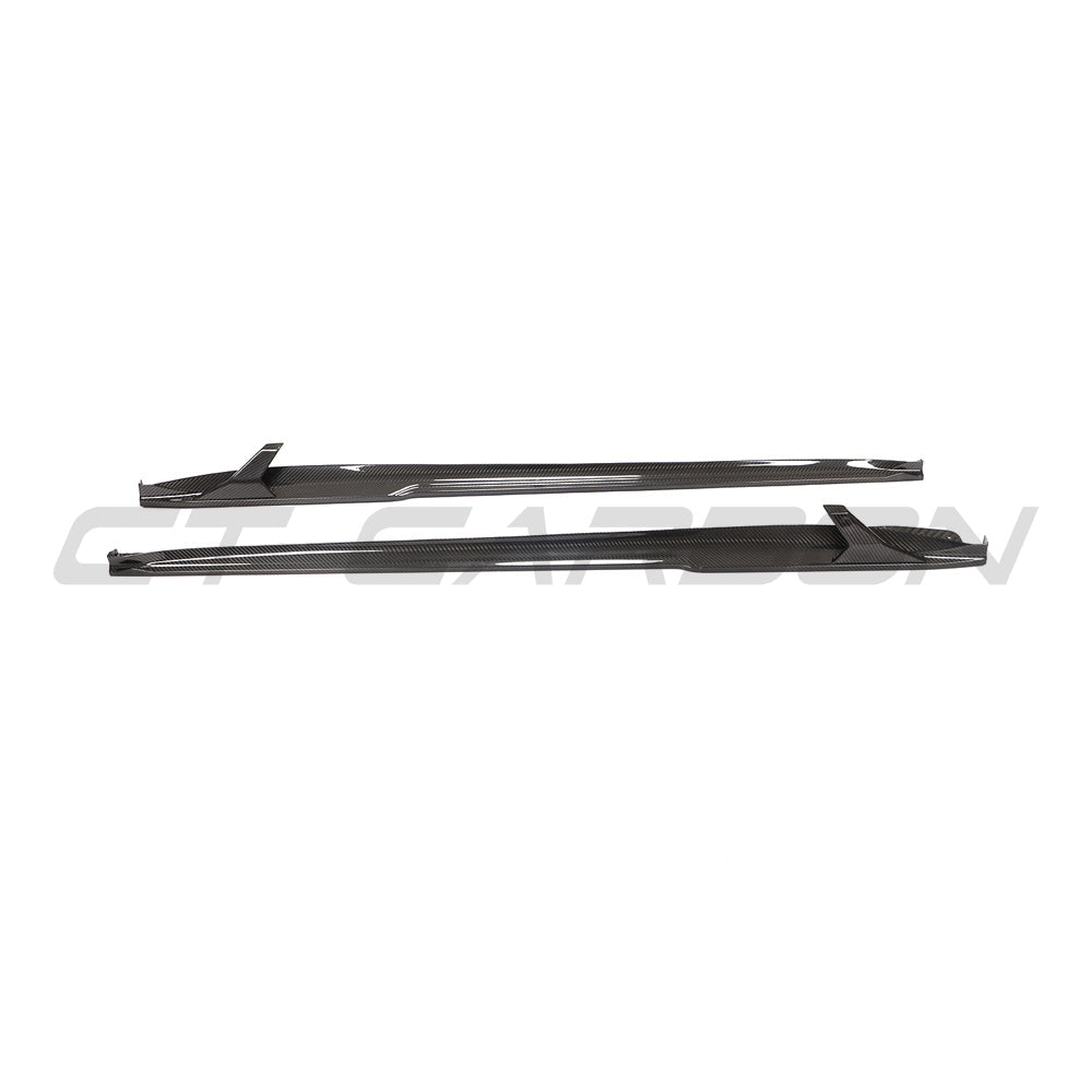 PORSCHE 911 991.2 GTS 2017-2019 CARBON FIBRE SIDE SKIRT EXTENSIONS