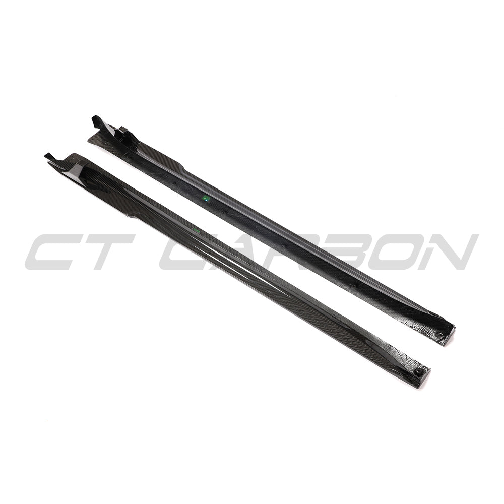 PORSCHE 911 991.2 GTS 2017-2019 CARBON FIBRE SIDE SKIRT EXTENSIONS