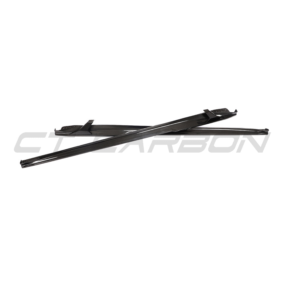 PORSCHE 911 991.2 GTS 2017-2019 CARBON FIBRE SIDE SKIRT EXTENSIONS