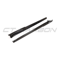 PORSCHE 911 991.2 GTS 2017-2019 CARBON FIBRE SIDE SKIRT EXTENSIONS