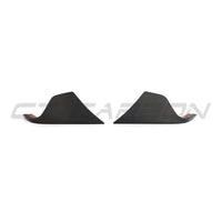 TOYOTA SUPRA 2019+ A90 CARBON FIBRE REAR BUMPER CORNERS